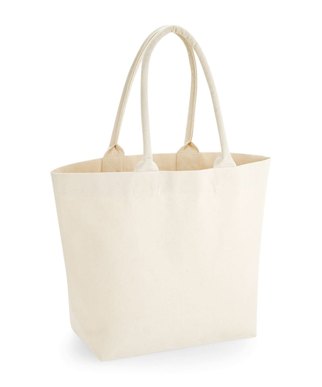Westford Mill Fairtrade Cotton Deck Bag WM626 - Natural One Size - Customisable Bags