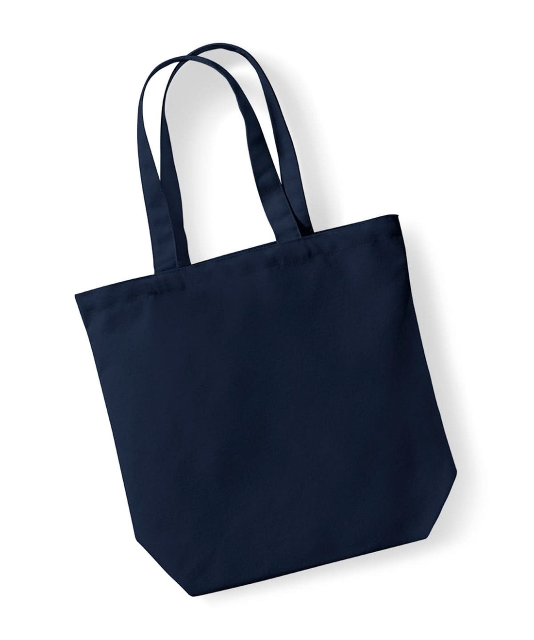 Westford Mill Fairtrade Cotton Camden Shopper WM671 - French Navy One Size - Customisable Bags