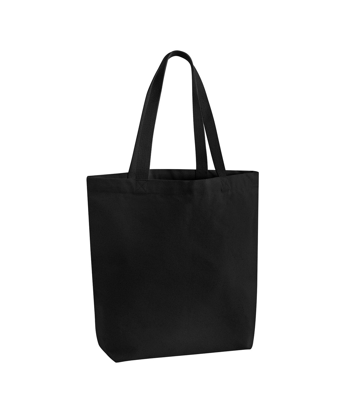 Heavyweight canvas tote bag - WM697 - Black One size - Customisable Bags