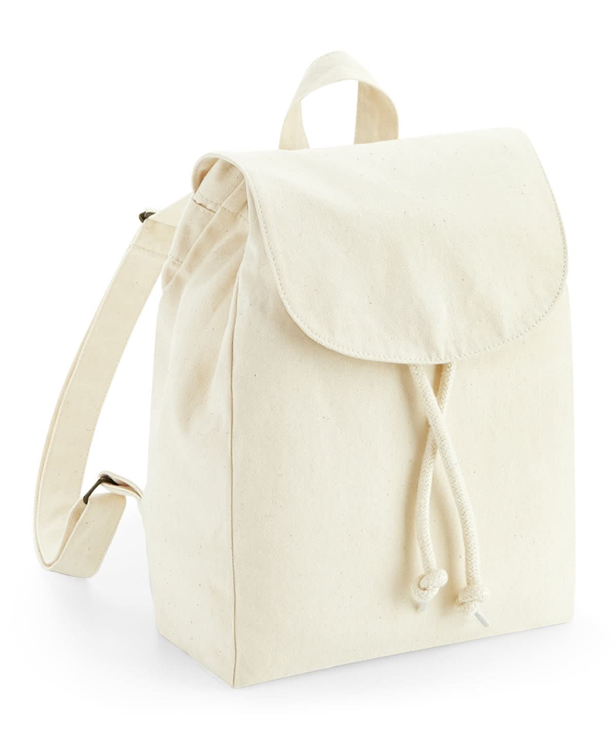 Westford Mill Earthaware Organic Mini Rucksack WM881 - Natural One size - Customisable Bags