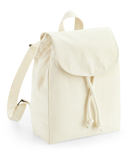 Westford Mill Earthaware Organic Mini Rucksack WM881 - Natural One size - Customisable Bags
