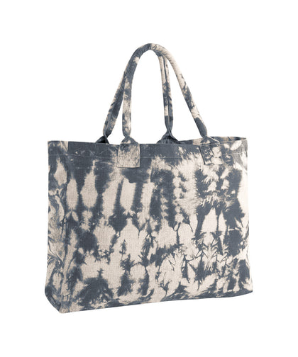 Natural Black Tie-Dye