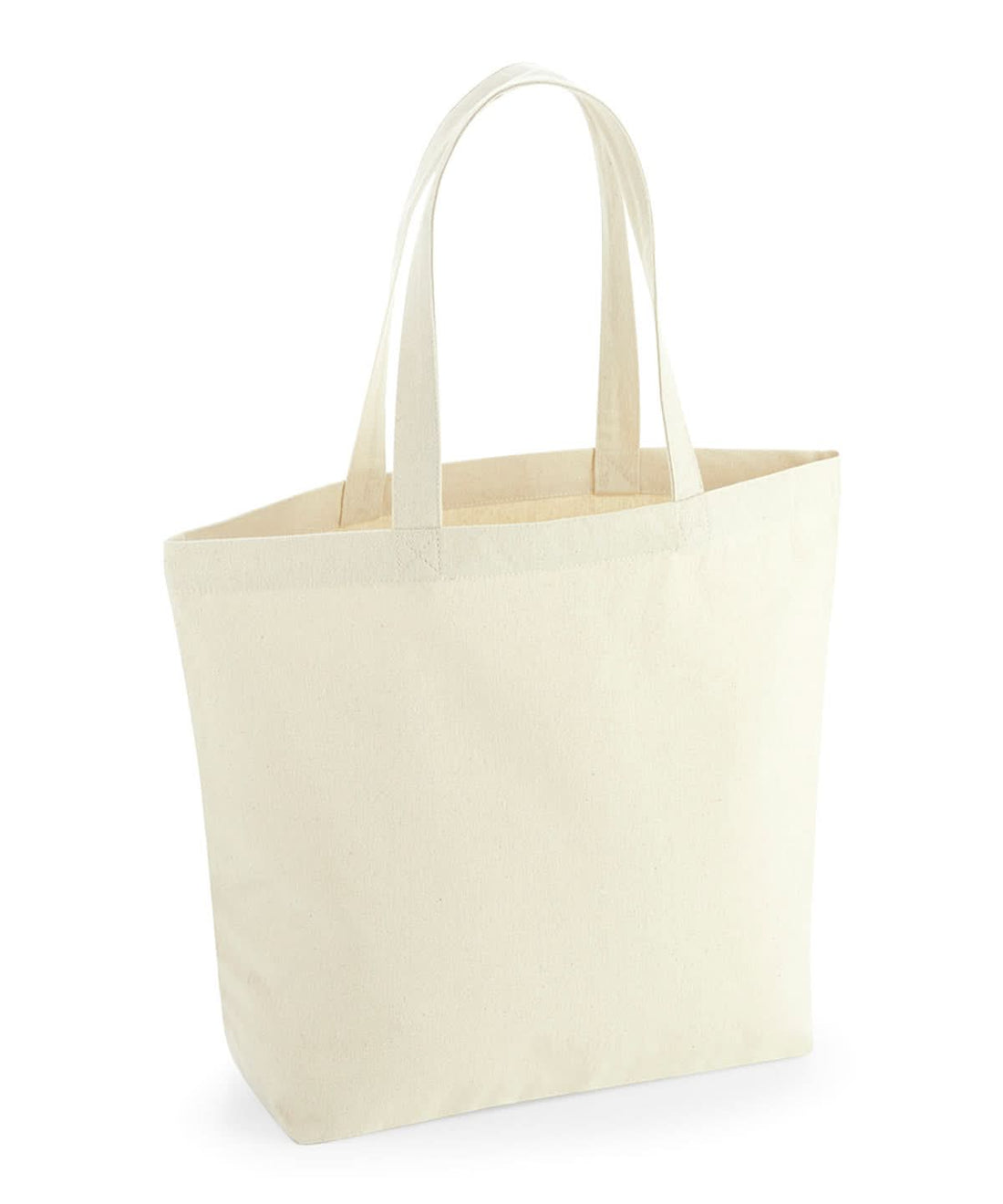 Westford Mill Revive Recycled Maxi Tote WM965 - Natural One Size - Customisable Bags