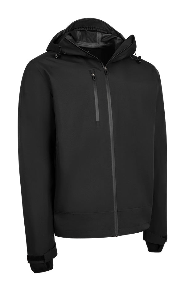 BEESWIFT UNLINED RAIN JACKET - Black - Customisable Jackets
