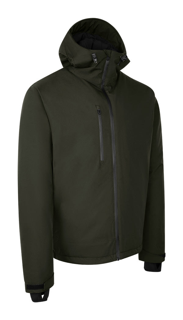 BEESWIFT LINED RAIN JACKET - Green - Customisable Jackets