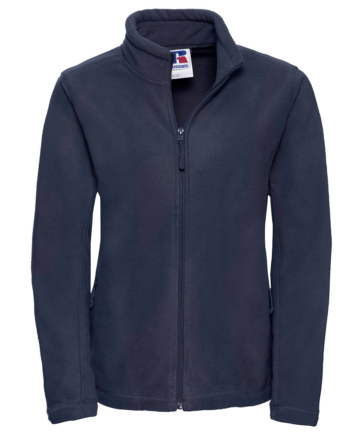 Ladies Full Zip Outdoor Fleece - 8700F - French Navy - Customisable Fleece
