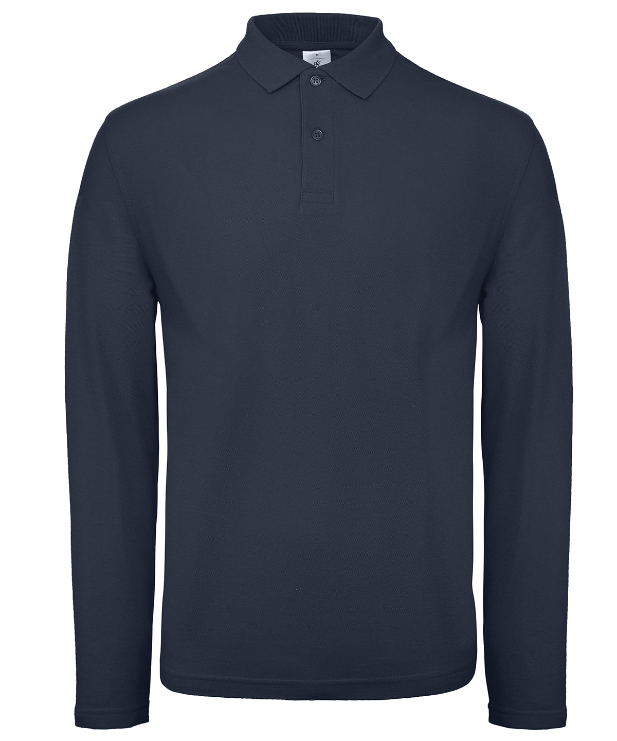 ID001 LSL - BA290 - Navy - Customisable Polo Shirts