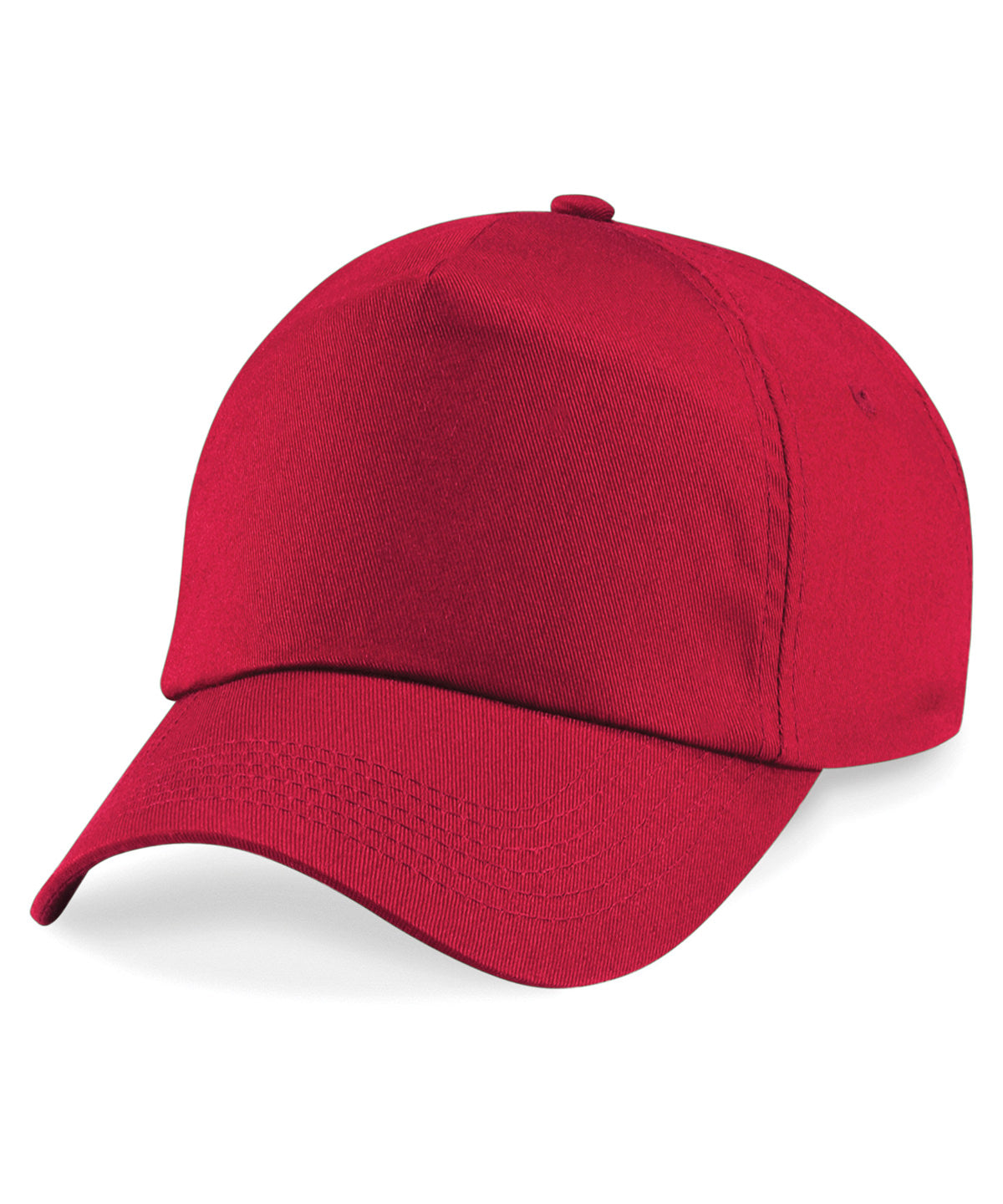 Original 5 Panel Cap - B10 - Classic Red O S - Customisable Caps