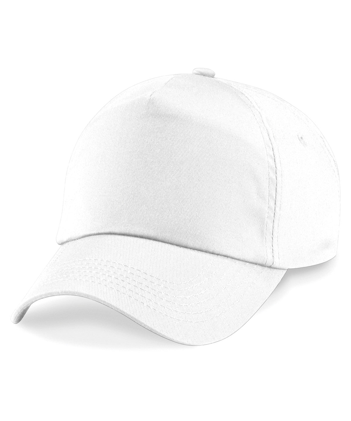 Original 5 Panel Cap - B10 - White O S - Customisable Caps