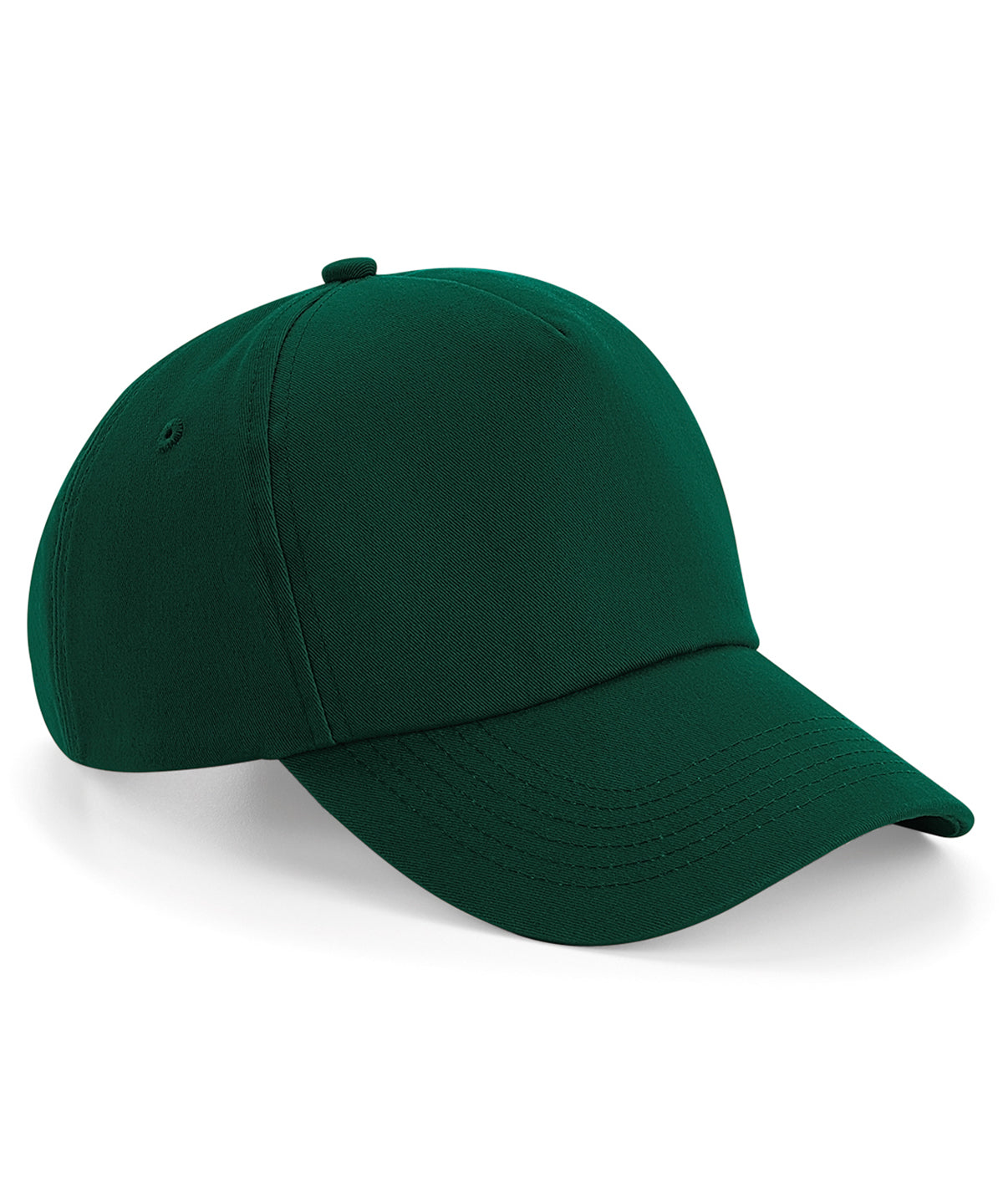 Authentic 5 Panel Cap - B25 - Bottle Green O S - Customisable Caps