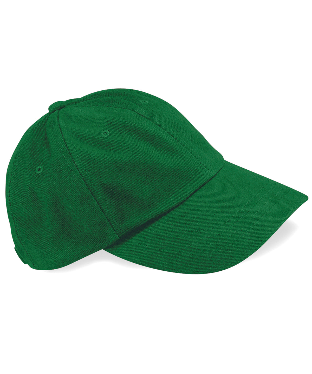 LP Heavy Brushed Cotton Cap - B57 - Forest Green O S - Customisable Caps