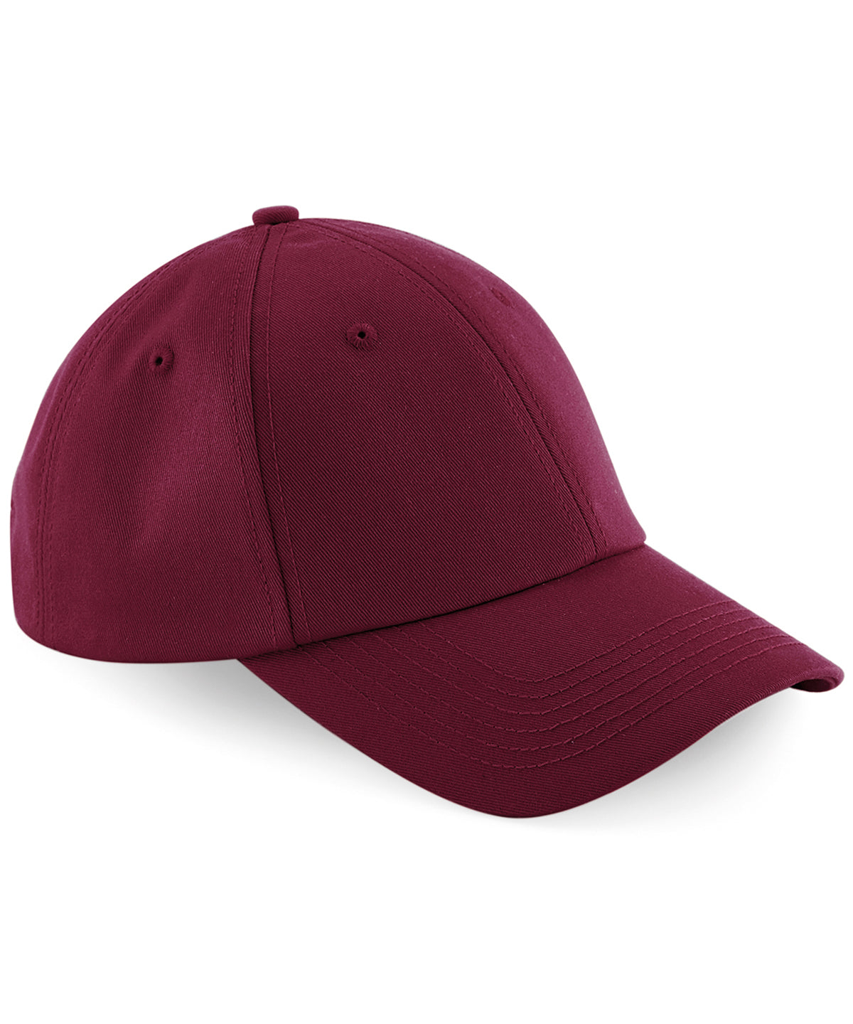 Authentic Baseball Cap - B59 - Burgundy O S - Customisable Caps