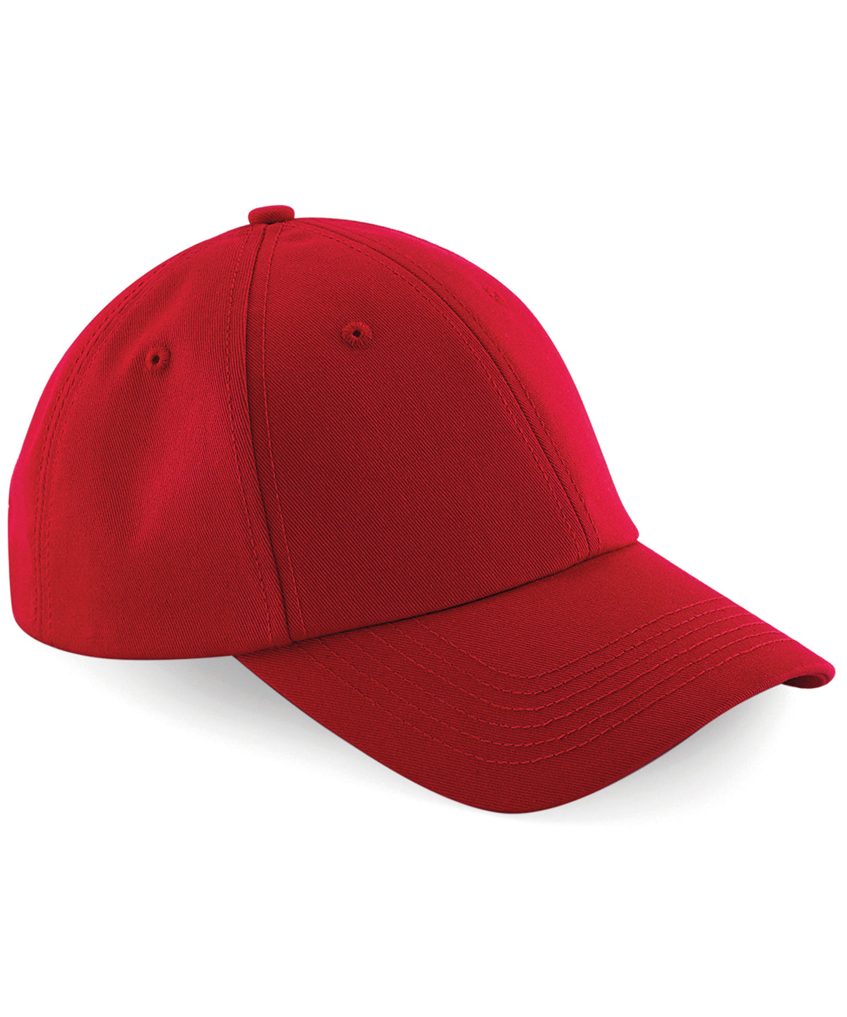 Authentic Baseball Cap - B59 - Classic Red O S - Customisable Caps