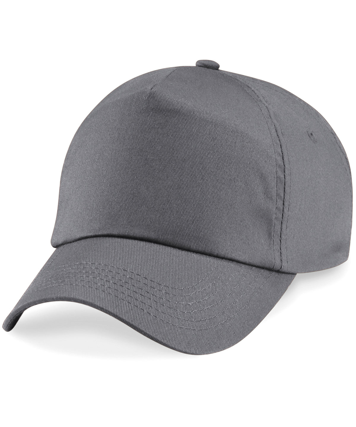 Junior Original 5 Panel Cap - B10B - Graphite O S - Customisable Caps