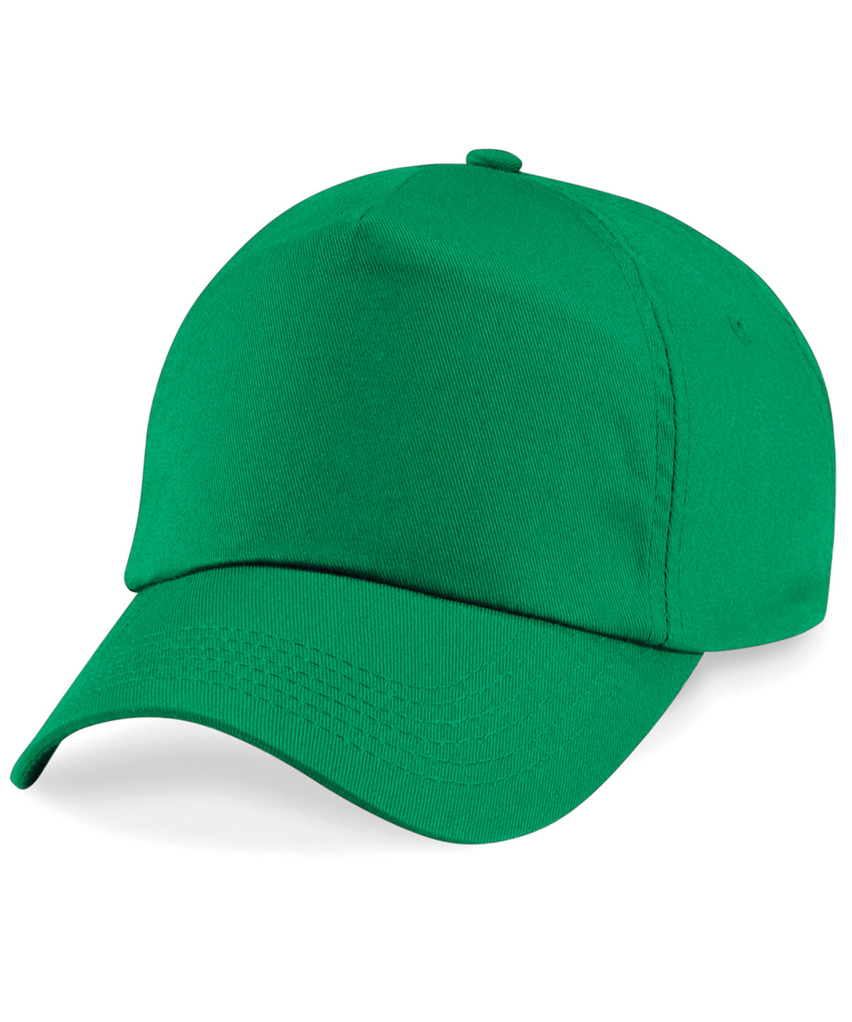 Junior Original 5 Panel Cap - B10B - Kelly Green O S - Customisable Caps
