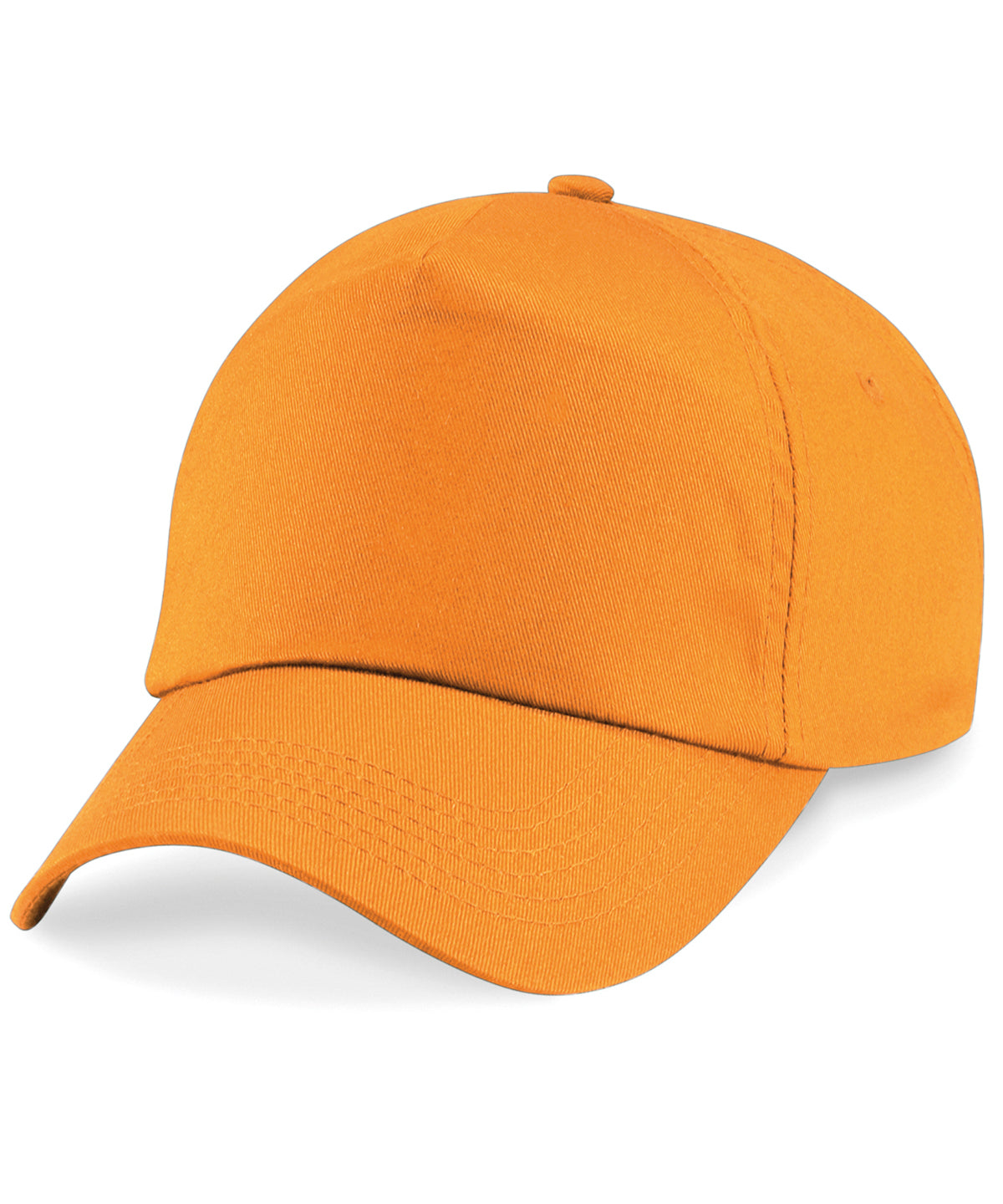 Junior Original 5 Panel Cap - B10B - Orange O S - Customisable Caps