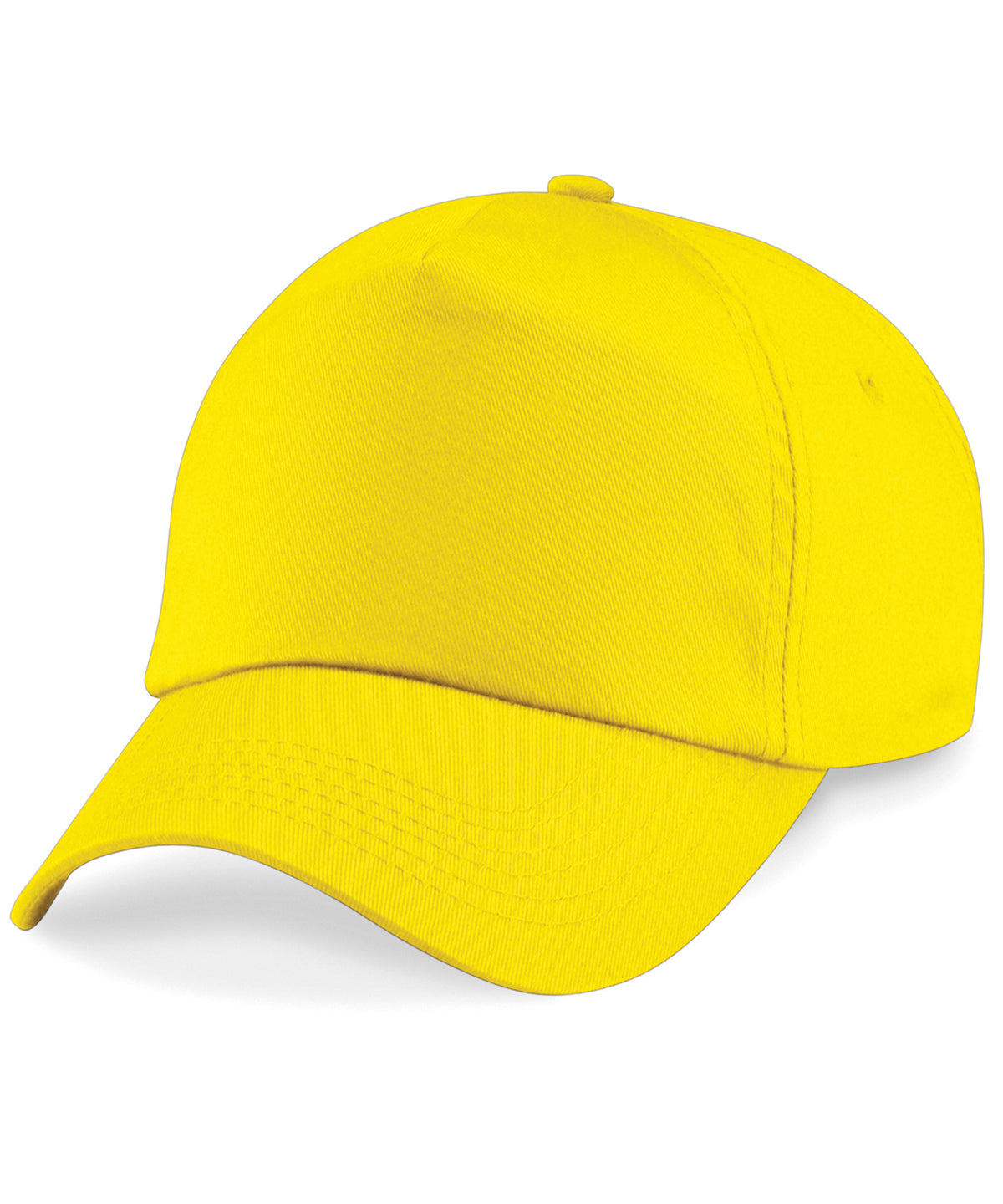 Junior Original 5 Panel Cap - B10B - Yellow O S - Customisable Caps