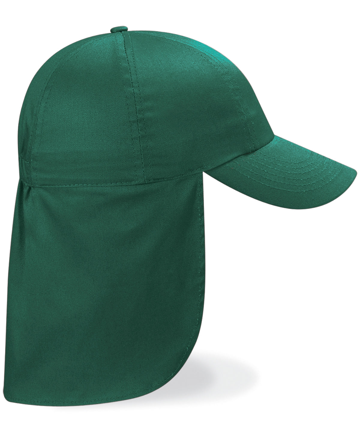 Junior Legionnaire Style Cap - B11B - Bottle Green O S - Customisable Caps