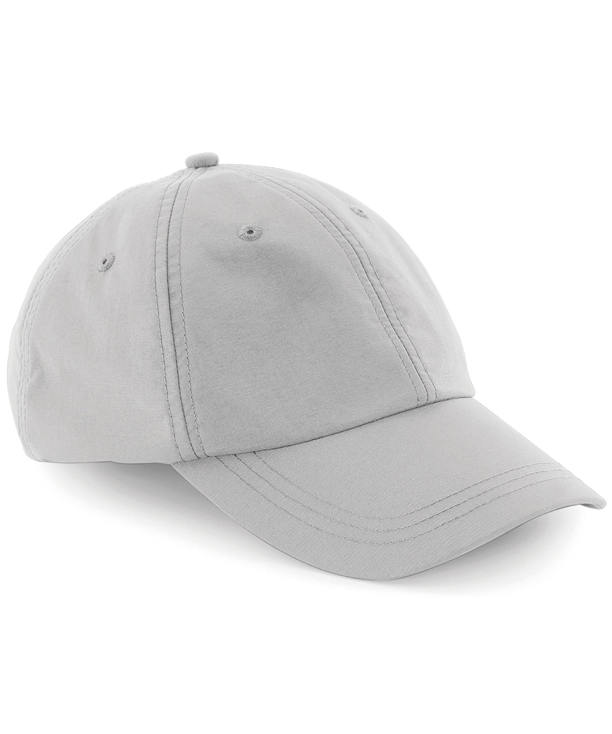 Outdoor 6 Panel Cap - B187 - Light Grey O S - Customisable Caps