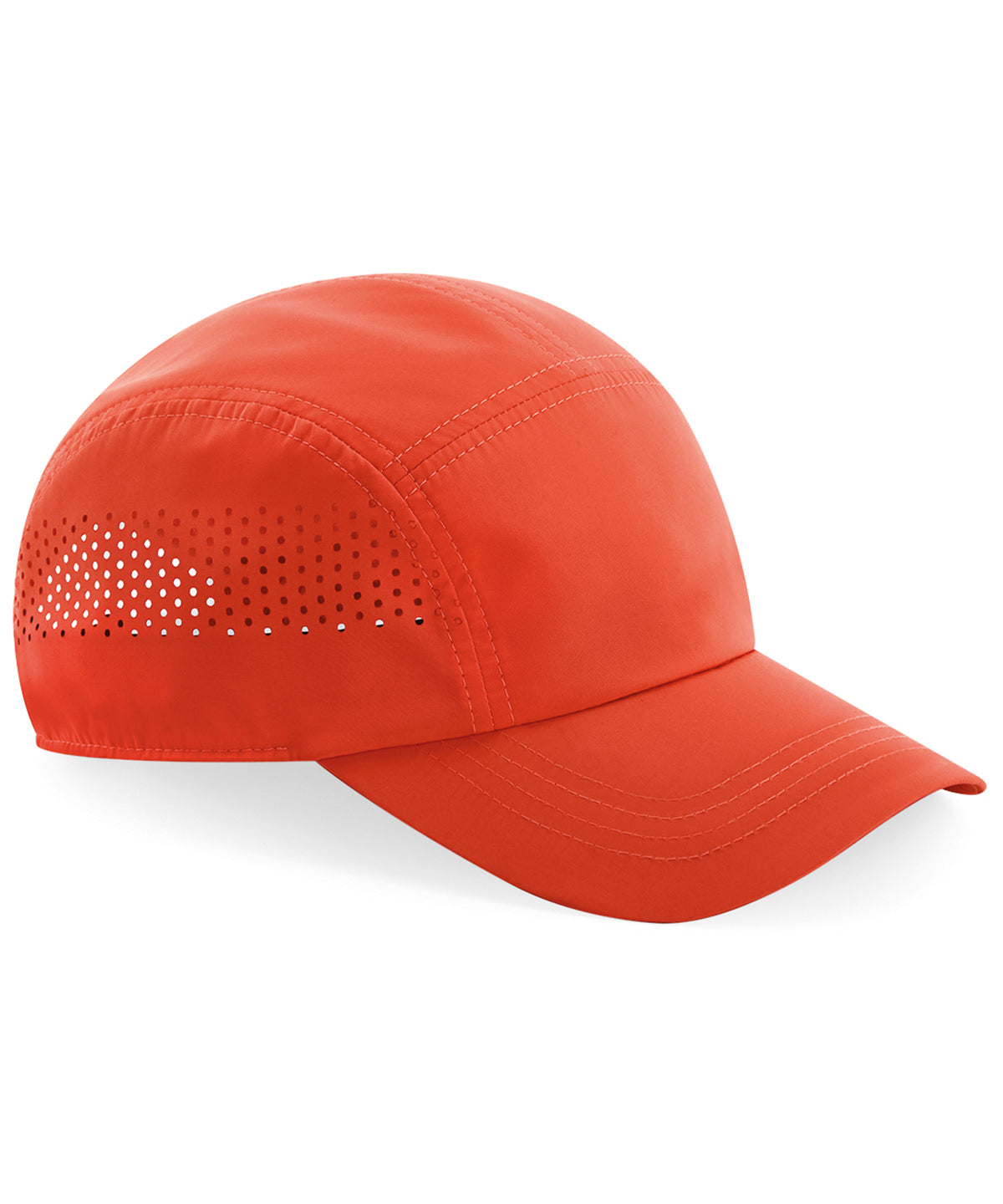 Technical Running Cap - B188 - Chilli Red O S - Customisable Caps