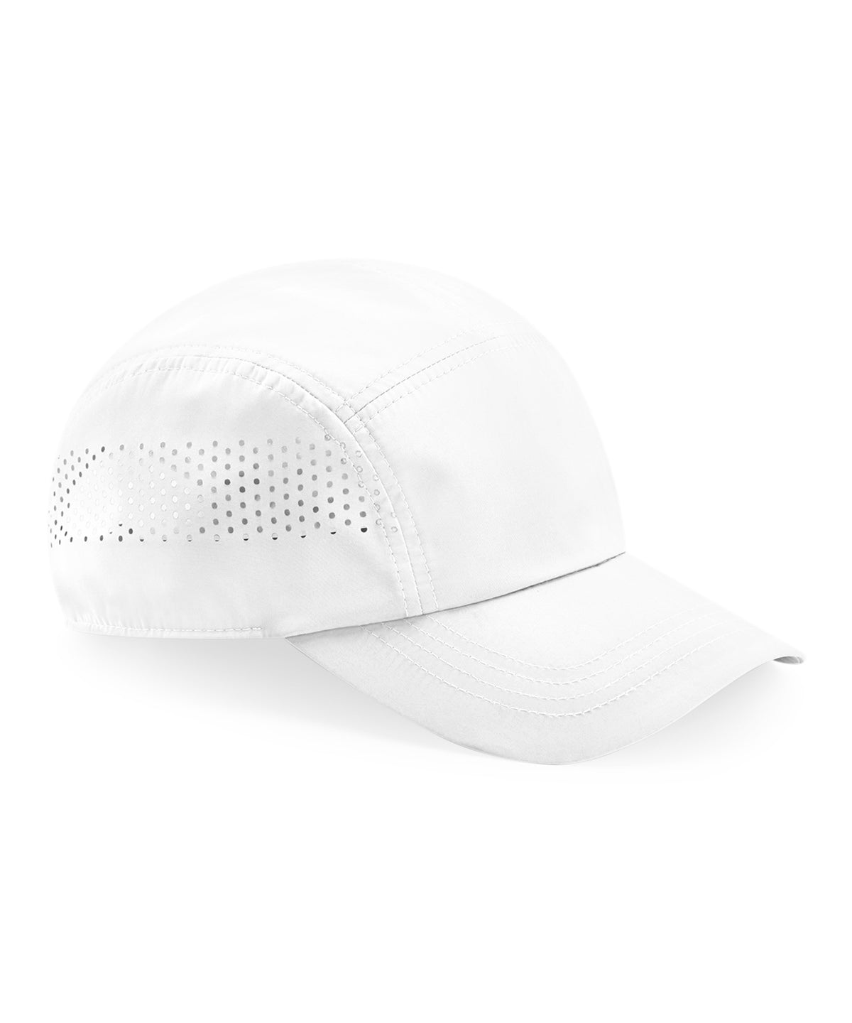 Technical Running Cap - B188 - White O S - Customisable Caps