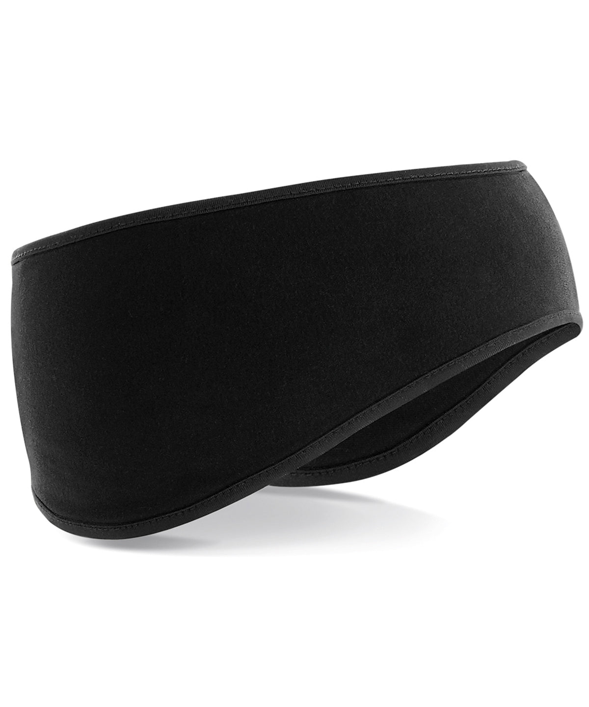 Softshell Sport Tech Headband - B316 - Black O S - Customisable Headbands