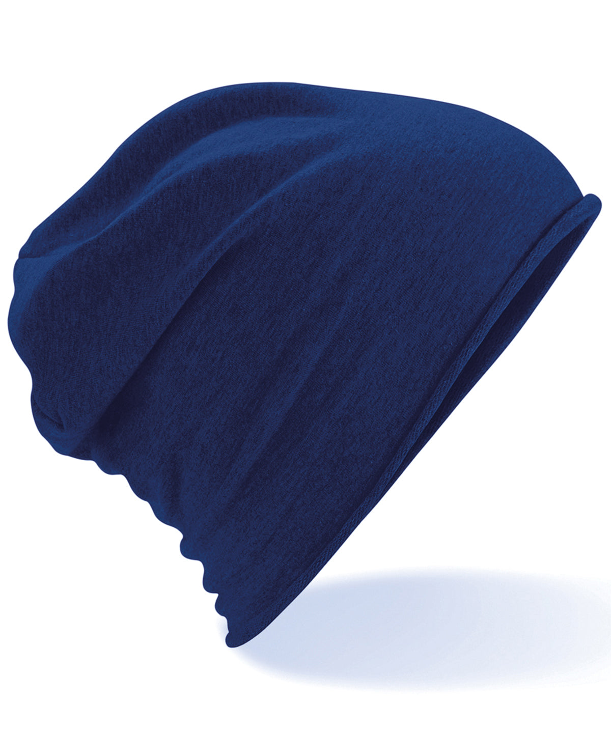 Jersey Beanie - B361 - Navy O S - Customisable Beanies