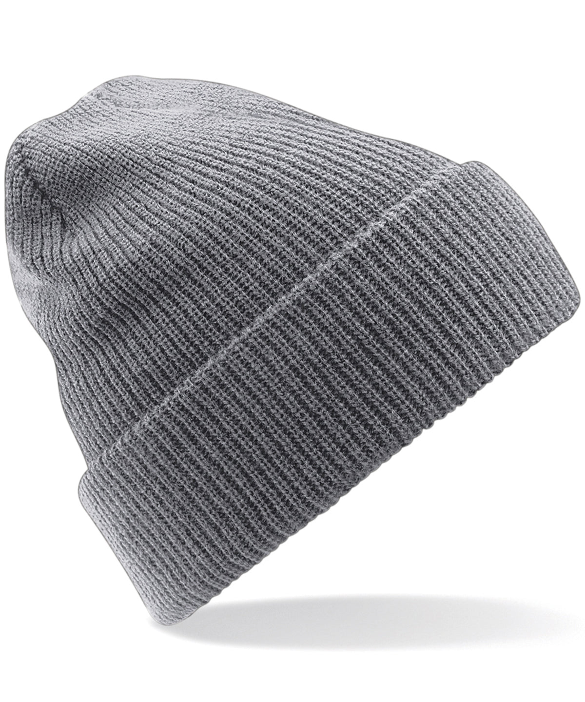 Heritage Beanie - B425 - Graphite O S - Customisable Beanies