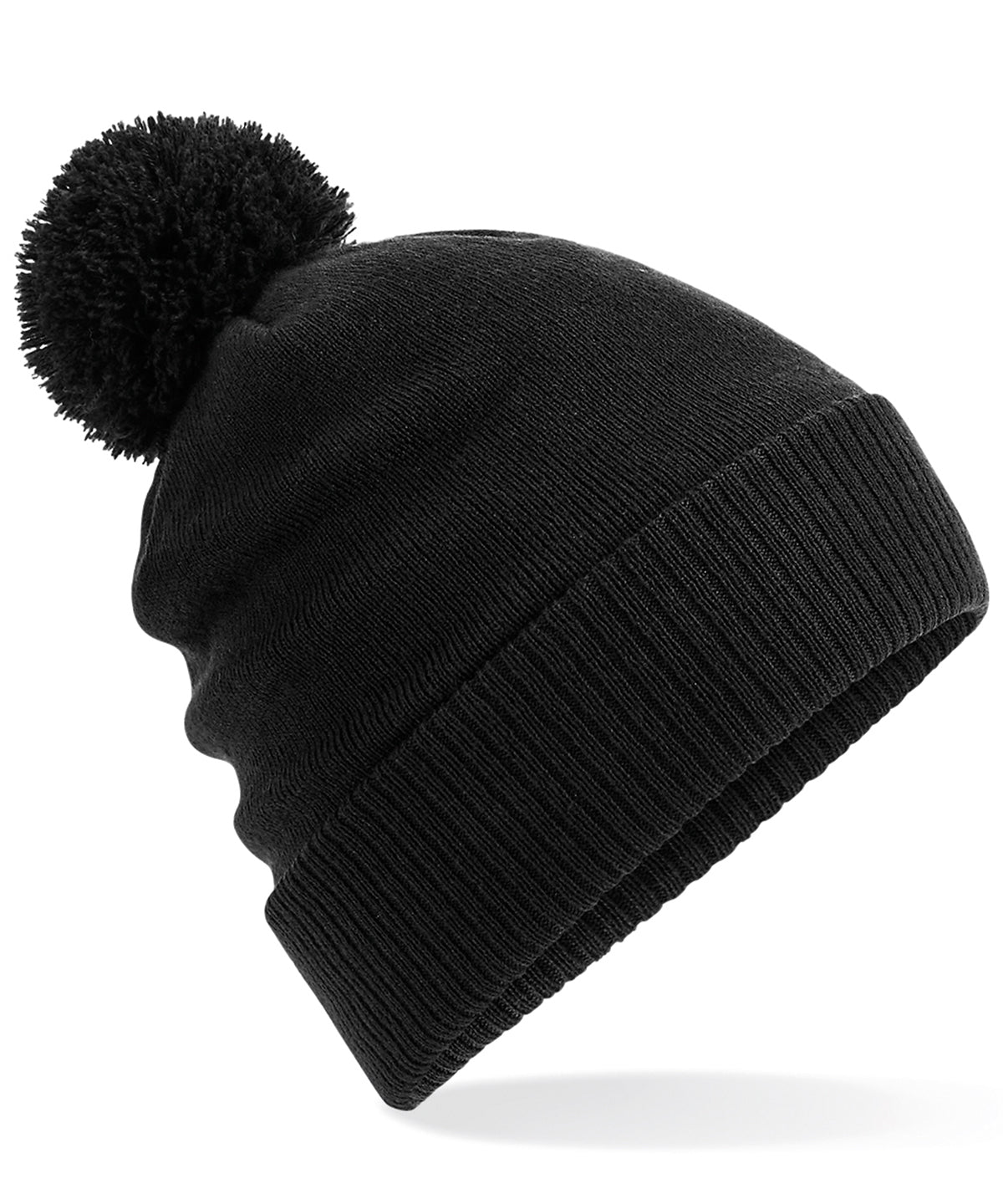Thermal Snowstar¬Æ Beanie - B439 - Black O S - Customisable Beanies