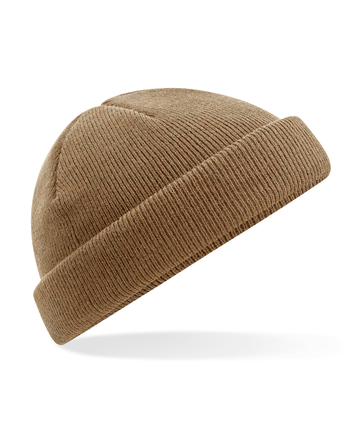 Recycled Mini Fisherman Beany - B43R - Biscuit O S - Customisable Beanies
