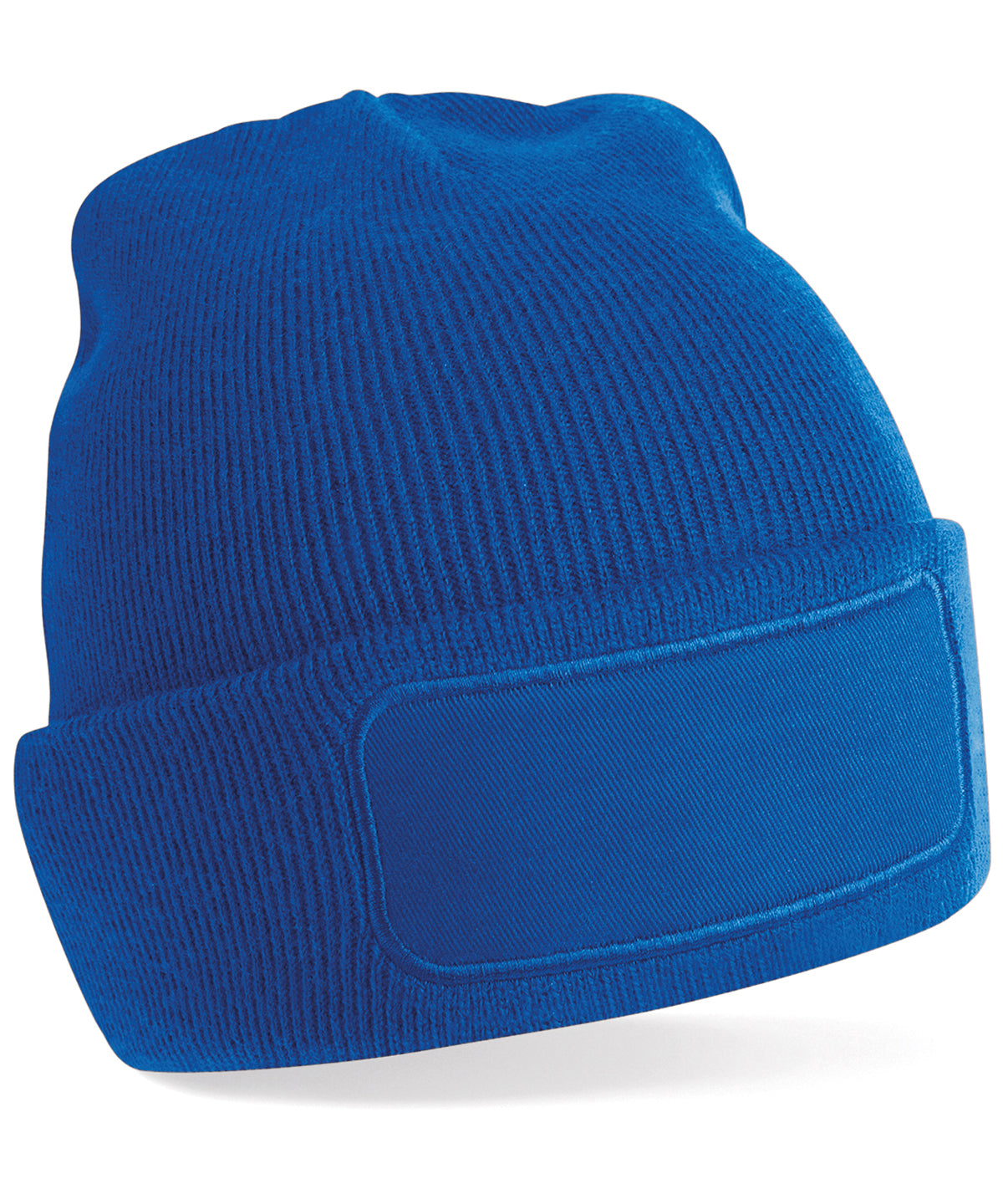 Original Patch Beanie - B445 - Bright Royal O S - Customisable Beanies