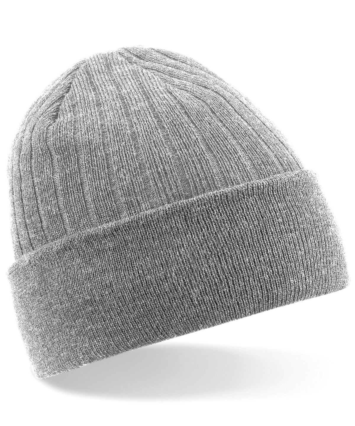 Thinsulate Beanie - B447 - Heather Grey O S - Customisable Beanies
