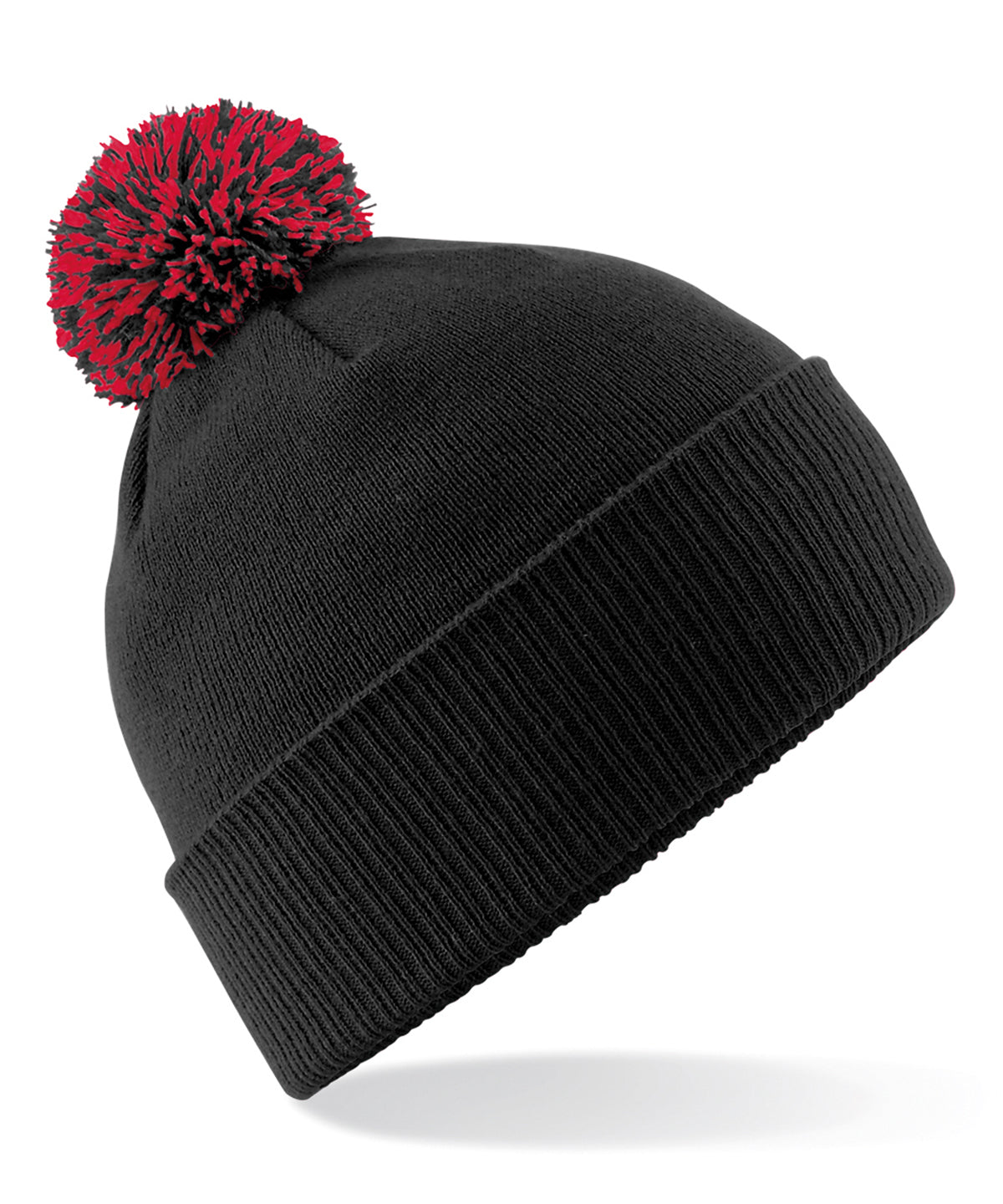 Snowstar Æ Beanie - B450 - Black Classic Red O S - Customisable Beanies