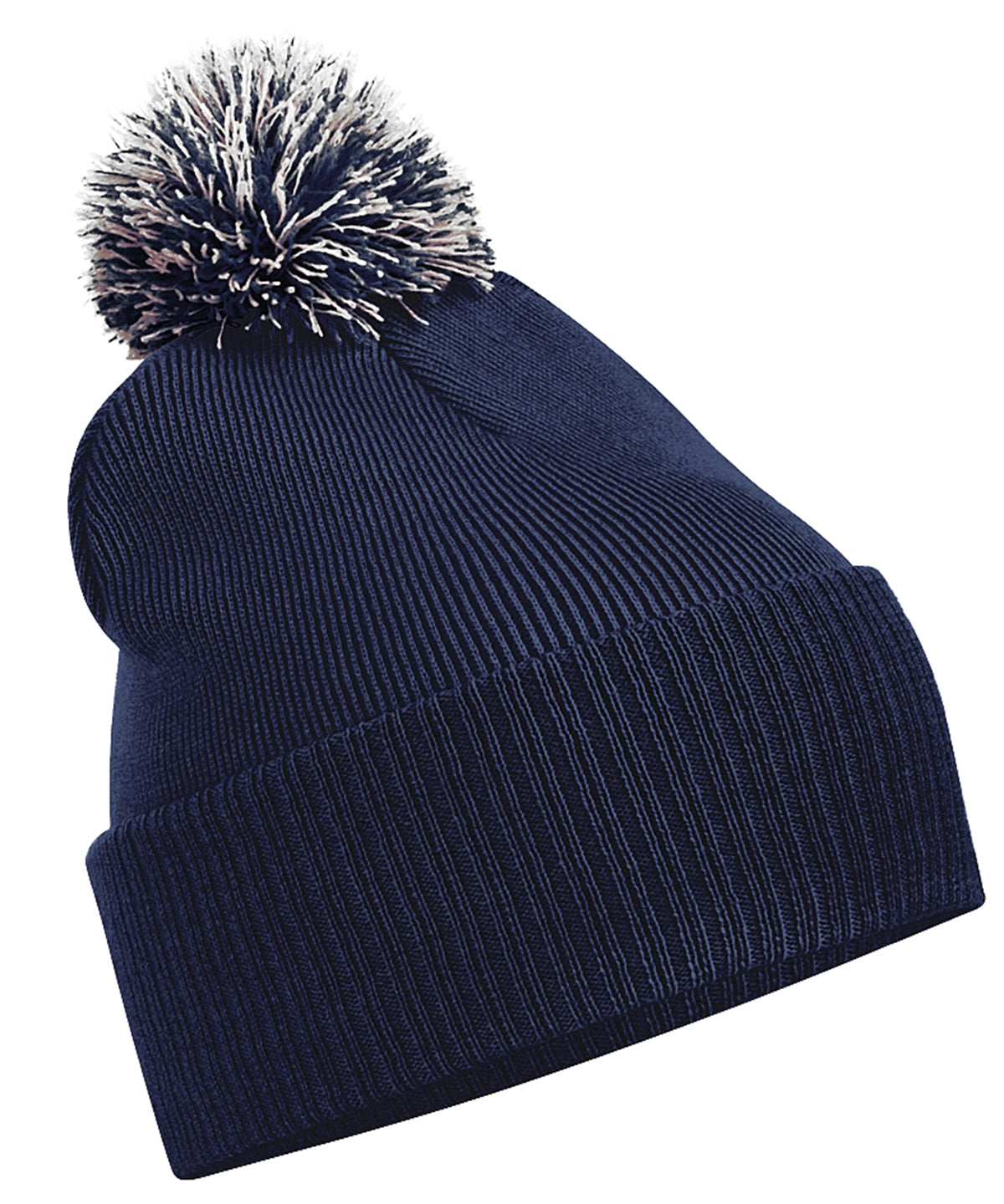 Snowstar Æ Beanie - B450 - French Navy Light Grey O S - Customisable Beanies