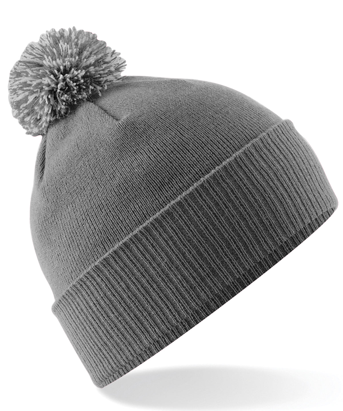 Snowstar Æ Beanie - B450 - Graphite Grey Light Grey O S - Customisable Beanies