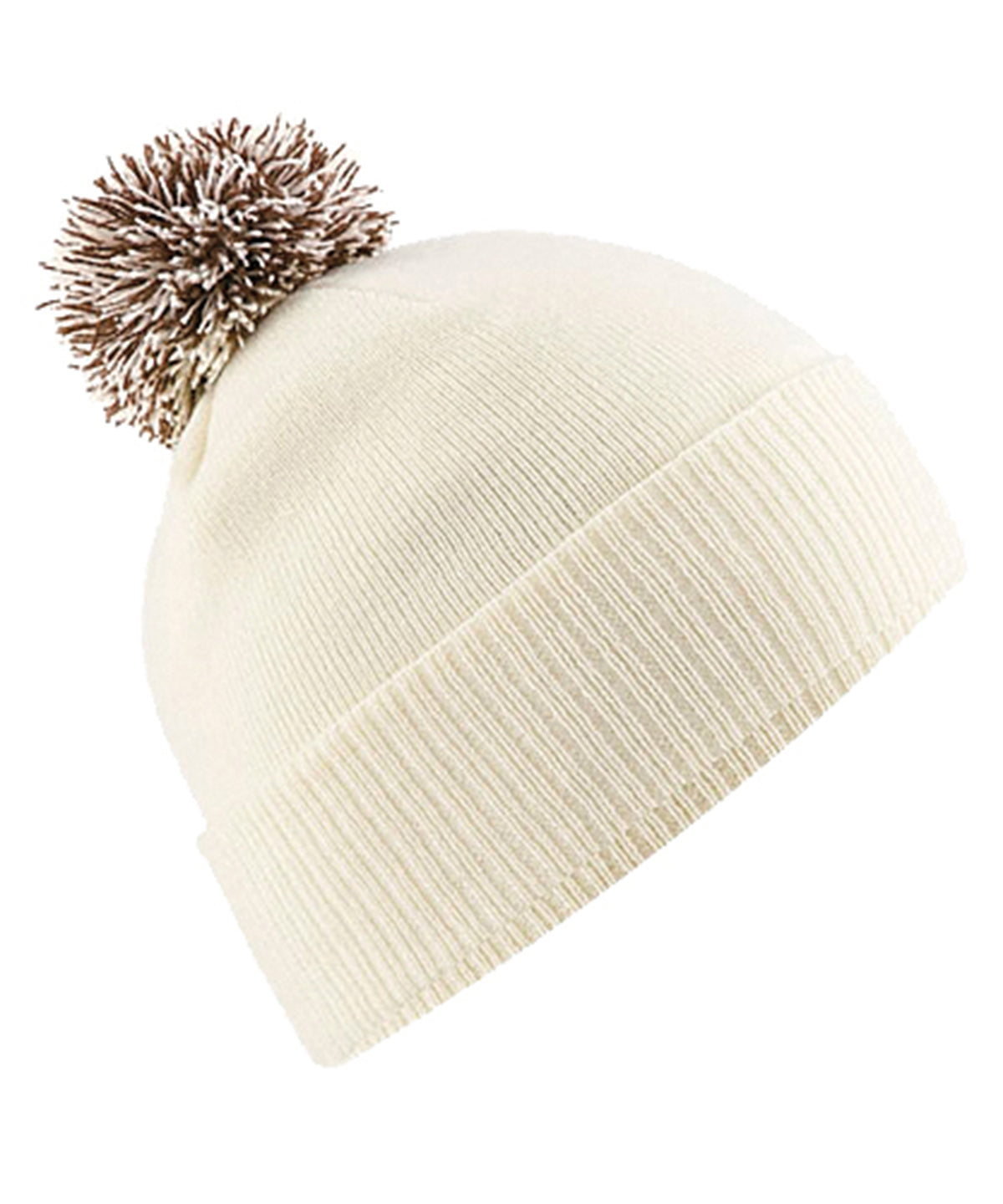 Snowstar Æ Beanie - B450 - Off White Mocha O S - Customisable Beanies