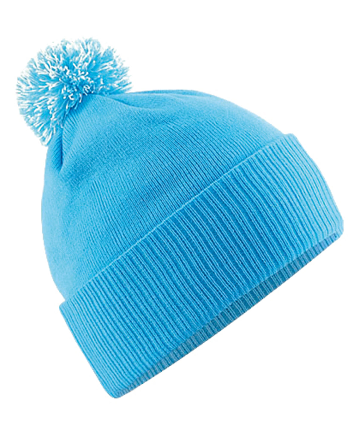 Snowstar Æ Beanie - B450 - Surf Blue Off White O S - Customisable Beanies