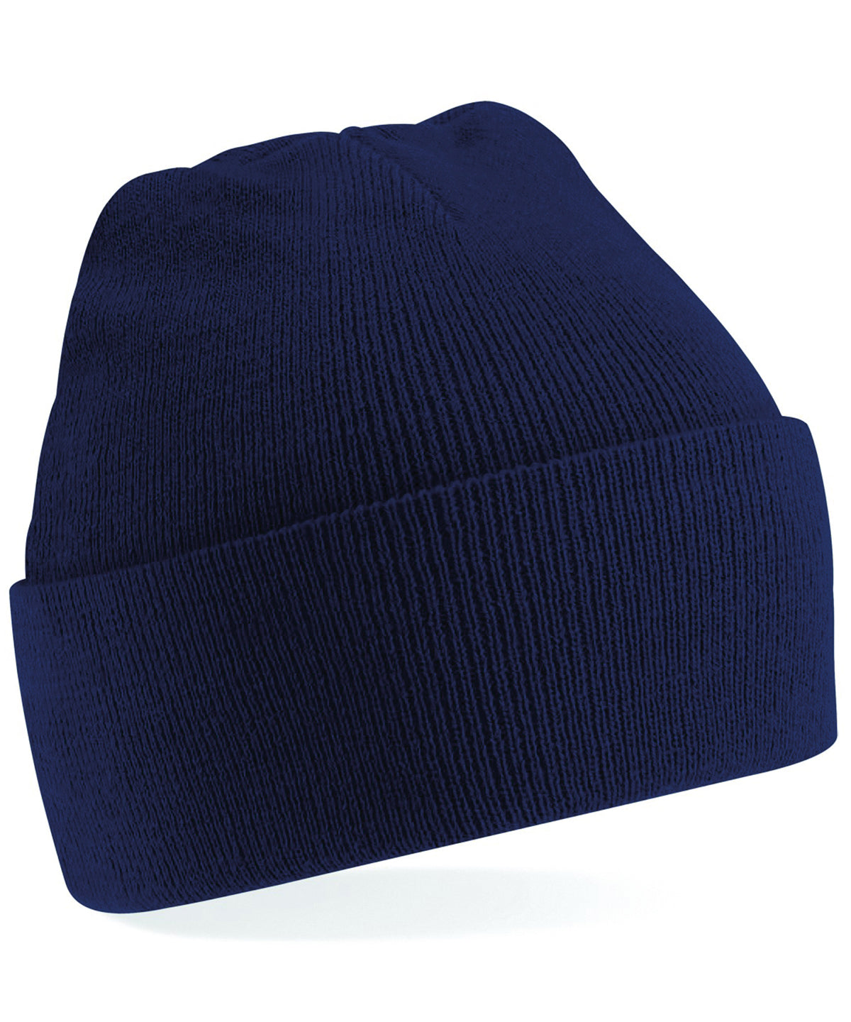 Junior Original Cuffed Beanie - B45B - French Navy O S - Customisable Beanies