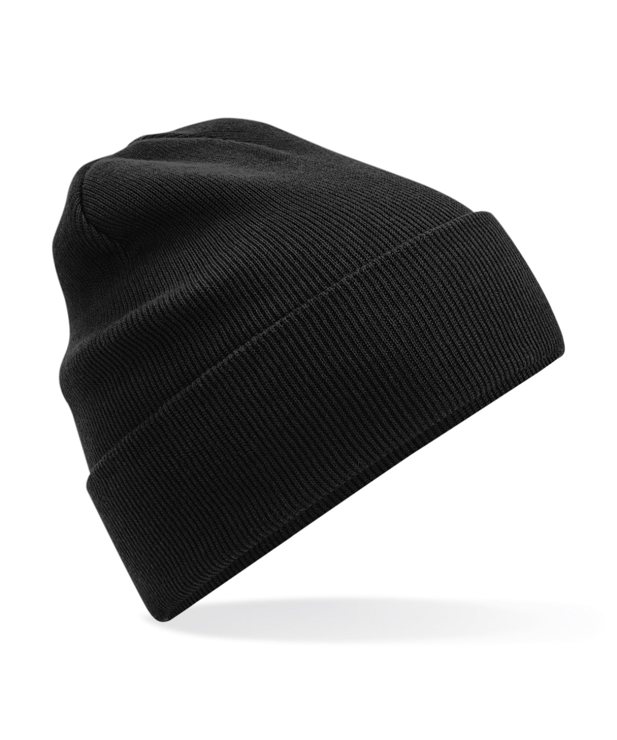 Organic Cotton Original Beany - B45N - Black O S - Customisable Beanies