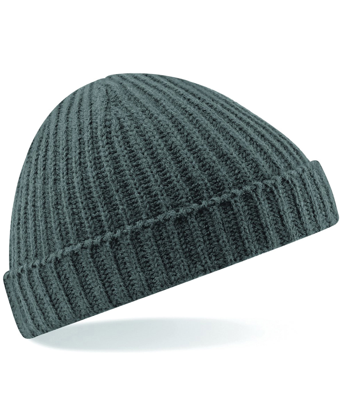 Trawler Beanie - B460 - Smoke O S - Customisable Beanies