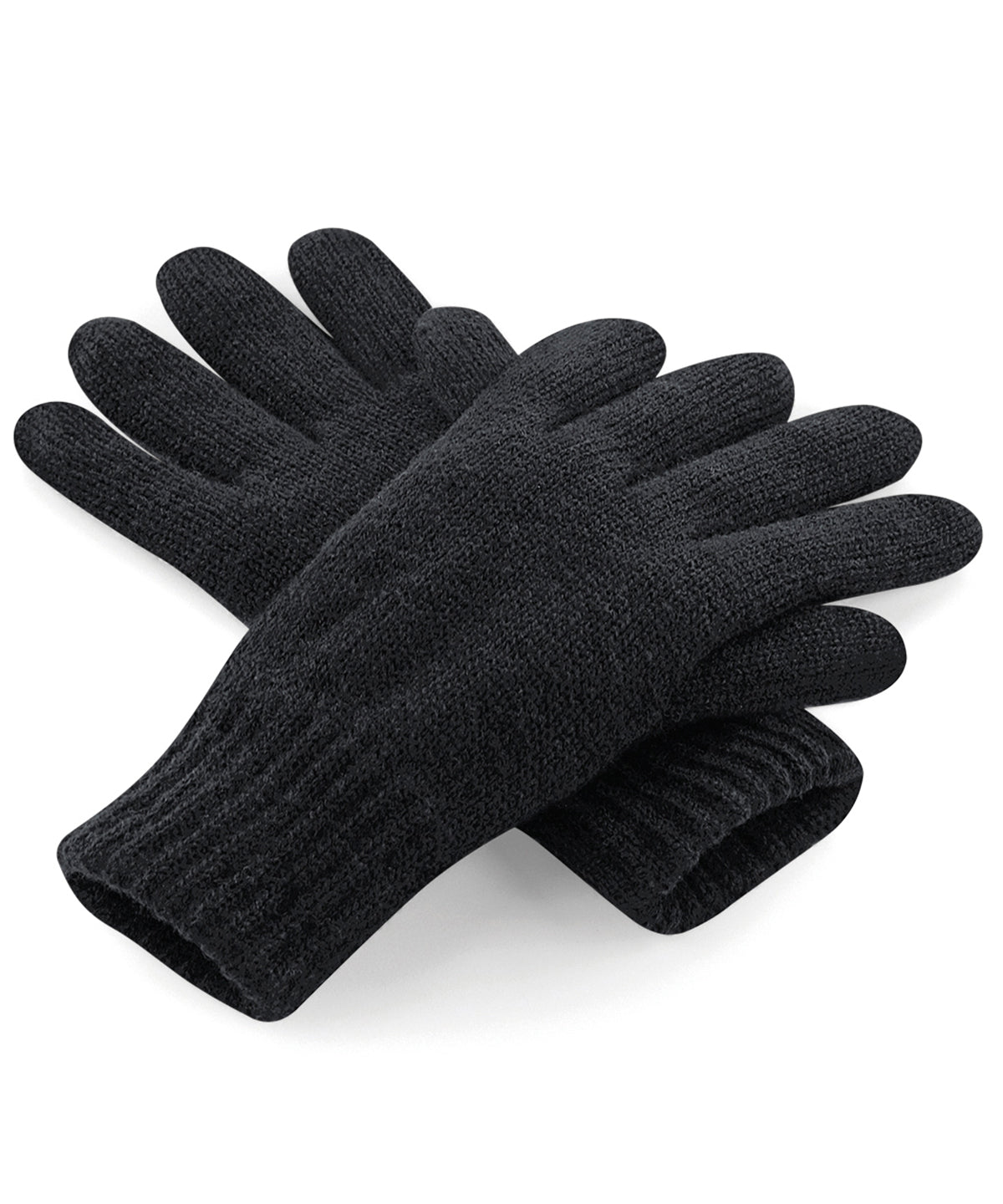 Classic Thinsulate Gloves - B495 - Black - Customisable Gloves