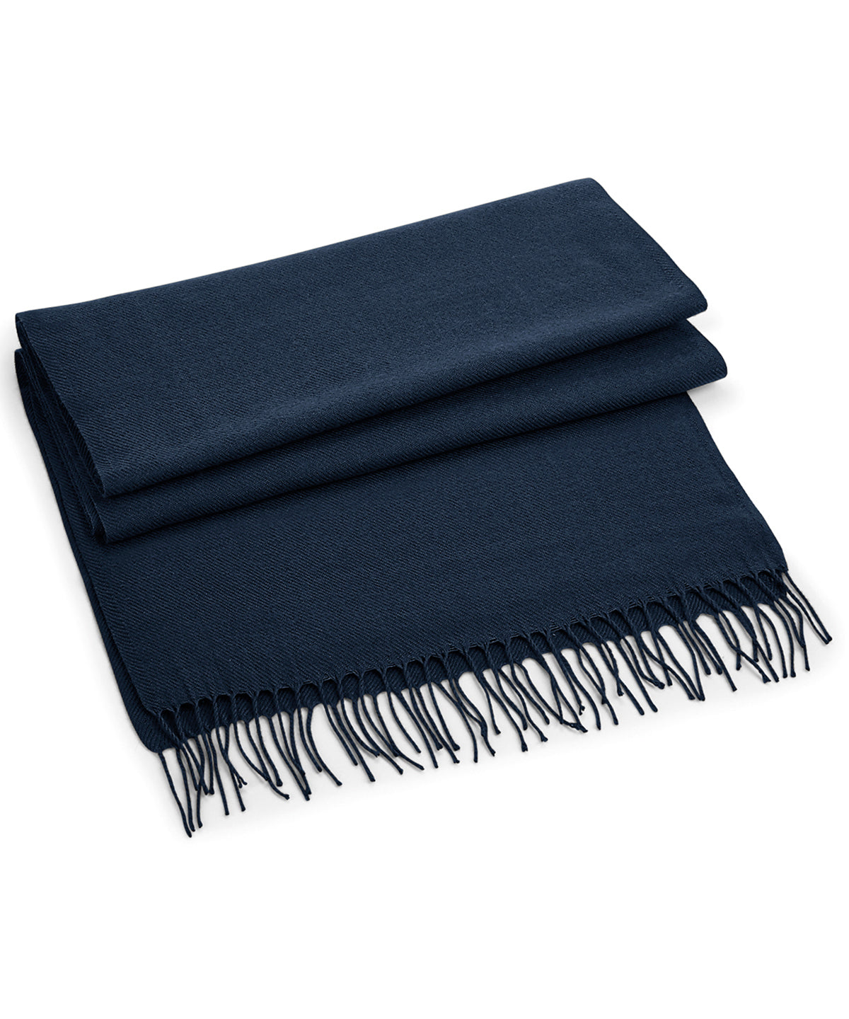 Classic Woven Scarf - B500 - French Navy O S - Customisable Scarf