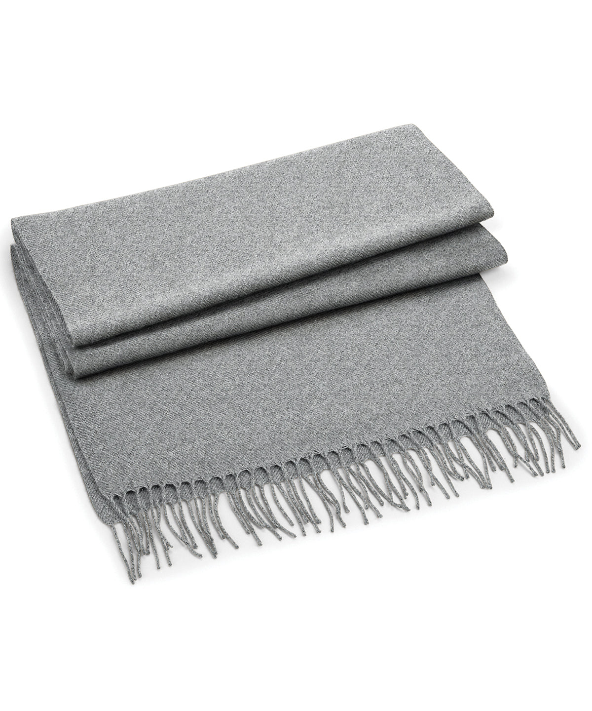 Classic Woven Scarf - B500 - Heather Grey O S - Customisable Scarf