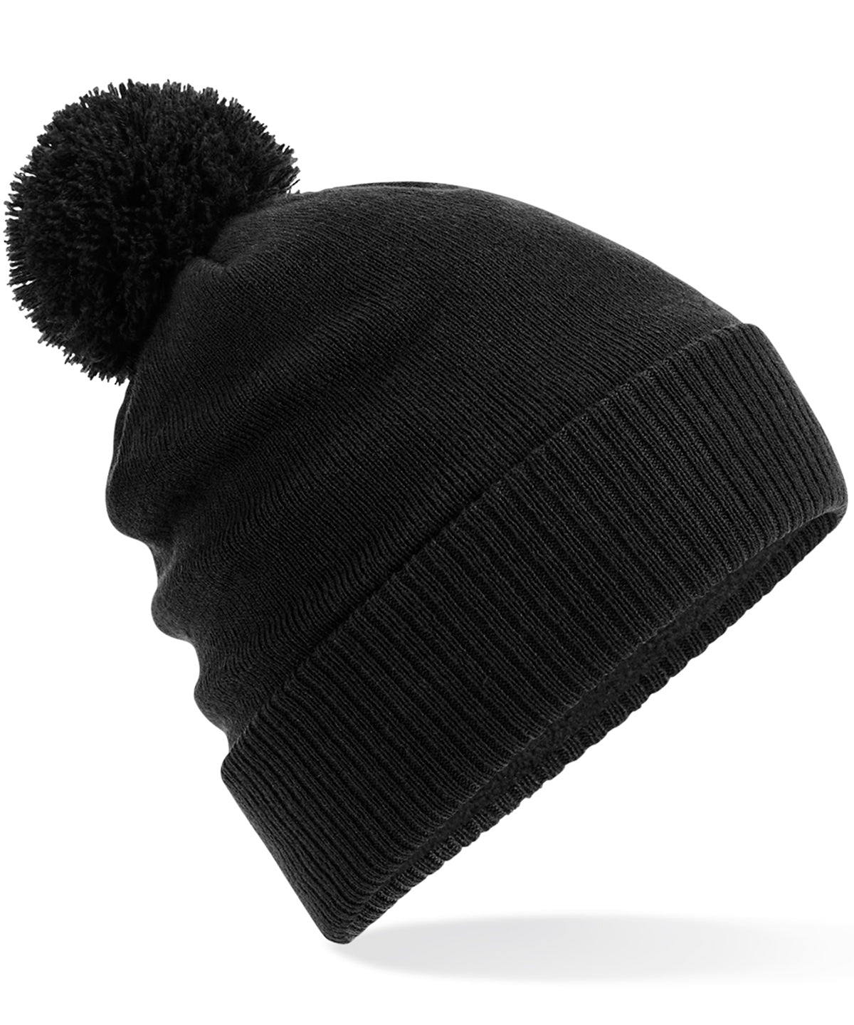 Water Repellent Thermal Beanie – - B502 - Black O S - Customisable Beanies