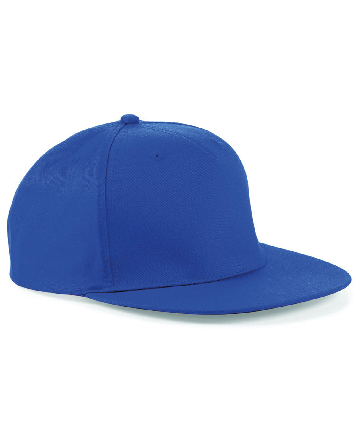 5 panel Snapback Rapper Cap - B610 - Bright Royal O S - Customisable Caps