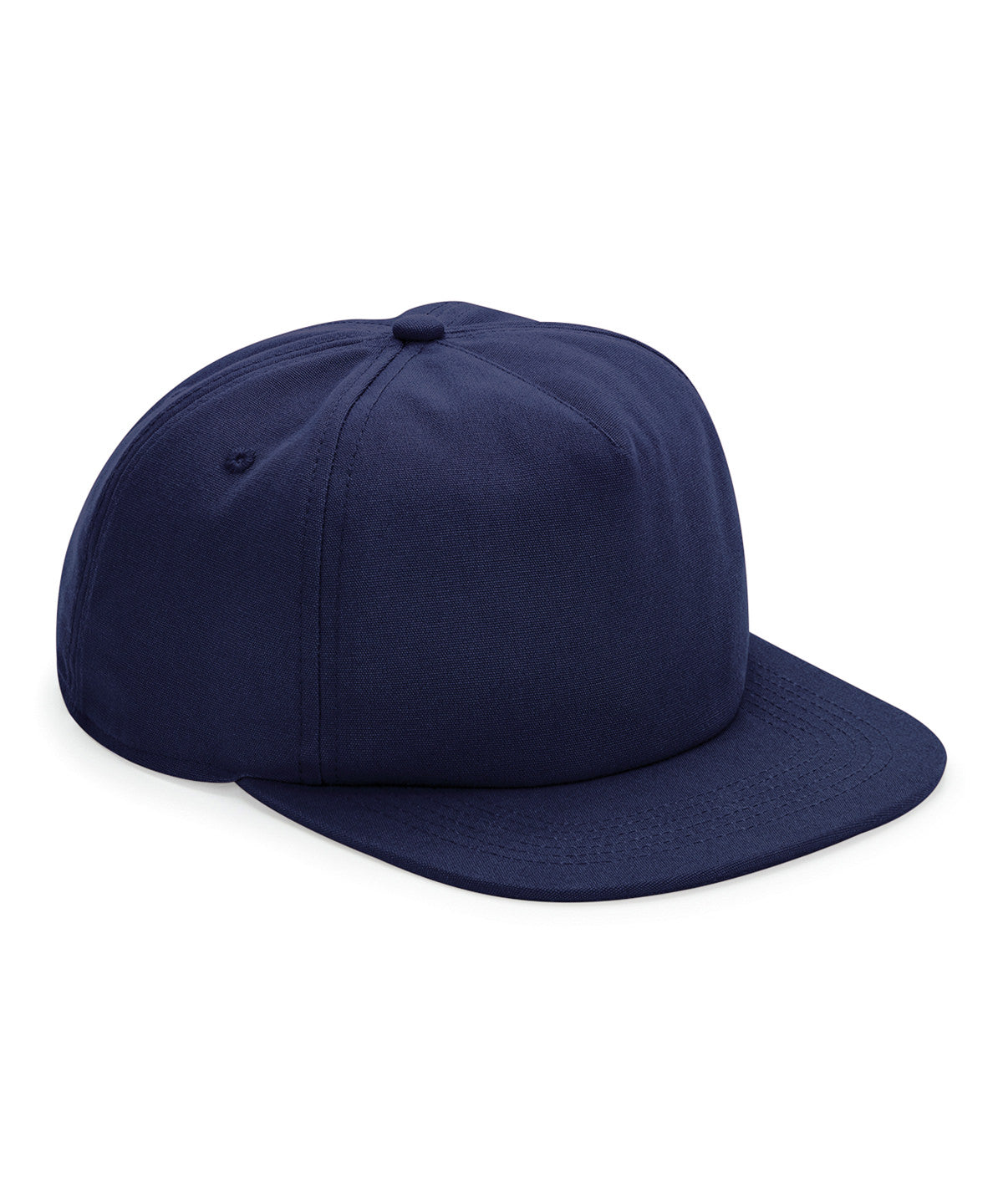 Organic Cotton 5 Panel Cap - B64N - Oxford Navy O S - Customisable Caps