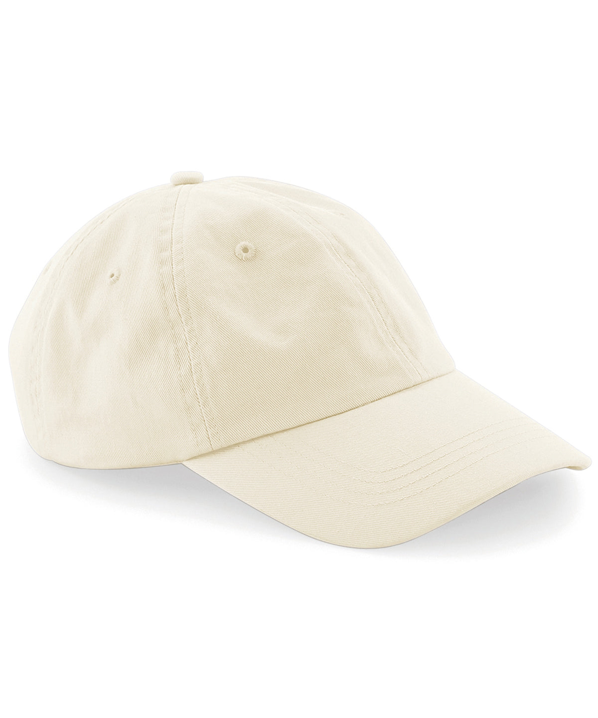 Low Profile 6 Panel Dad Cap - B653 - Beige O S - Customisable Caps