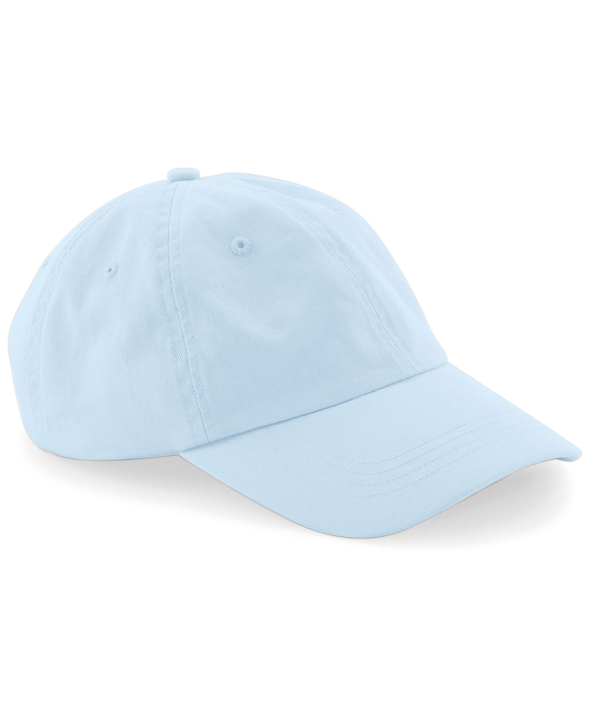 Low Profile 6 Panel Dad Cap - B653 - Pastel Blue O S - Customisable Caps