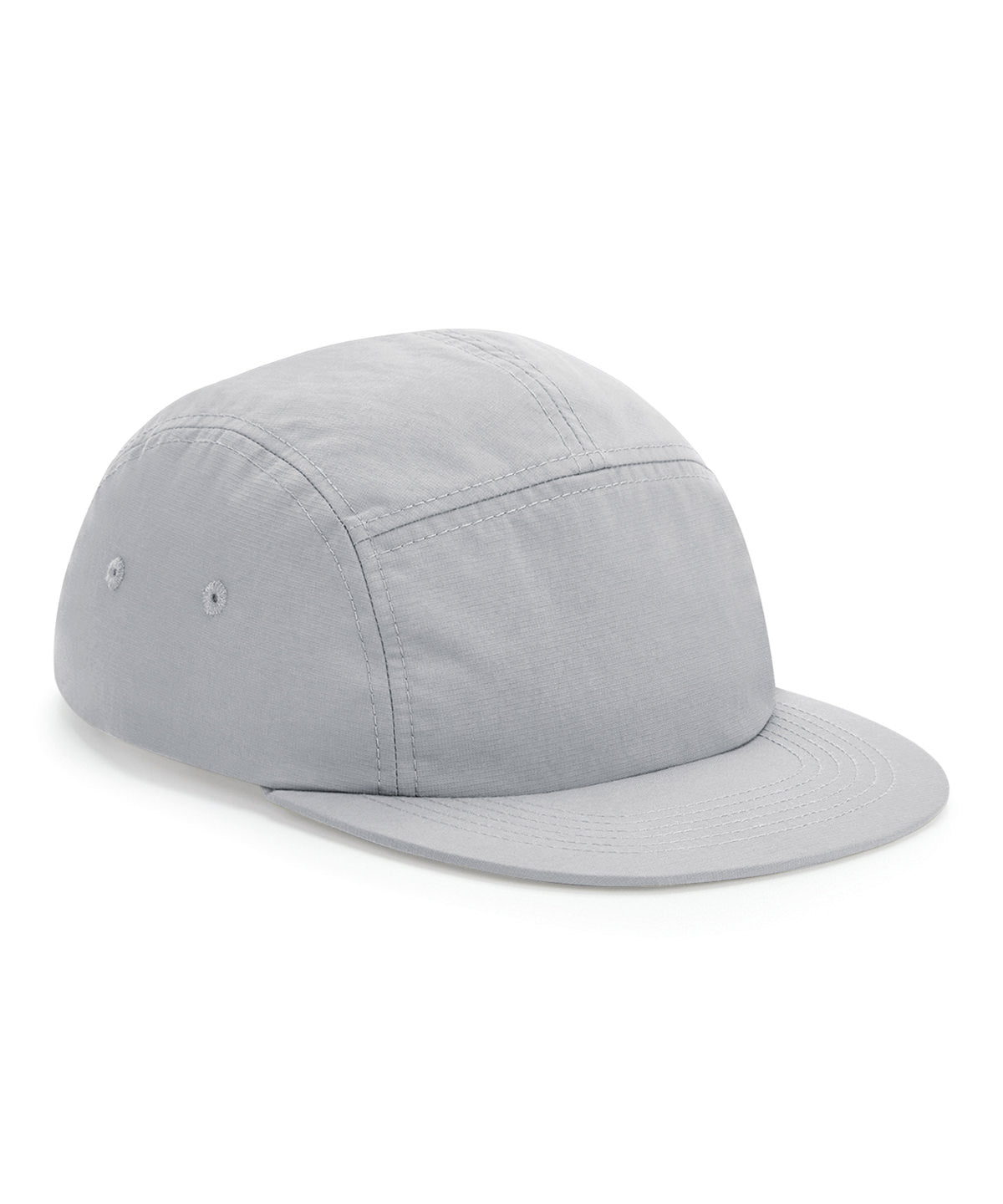Outdoor 5 Panel Camper Cap - B659 - Light Grey O S - Customisable Caps