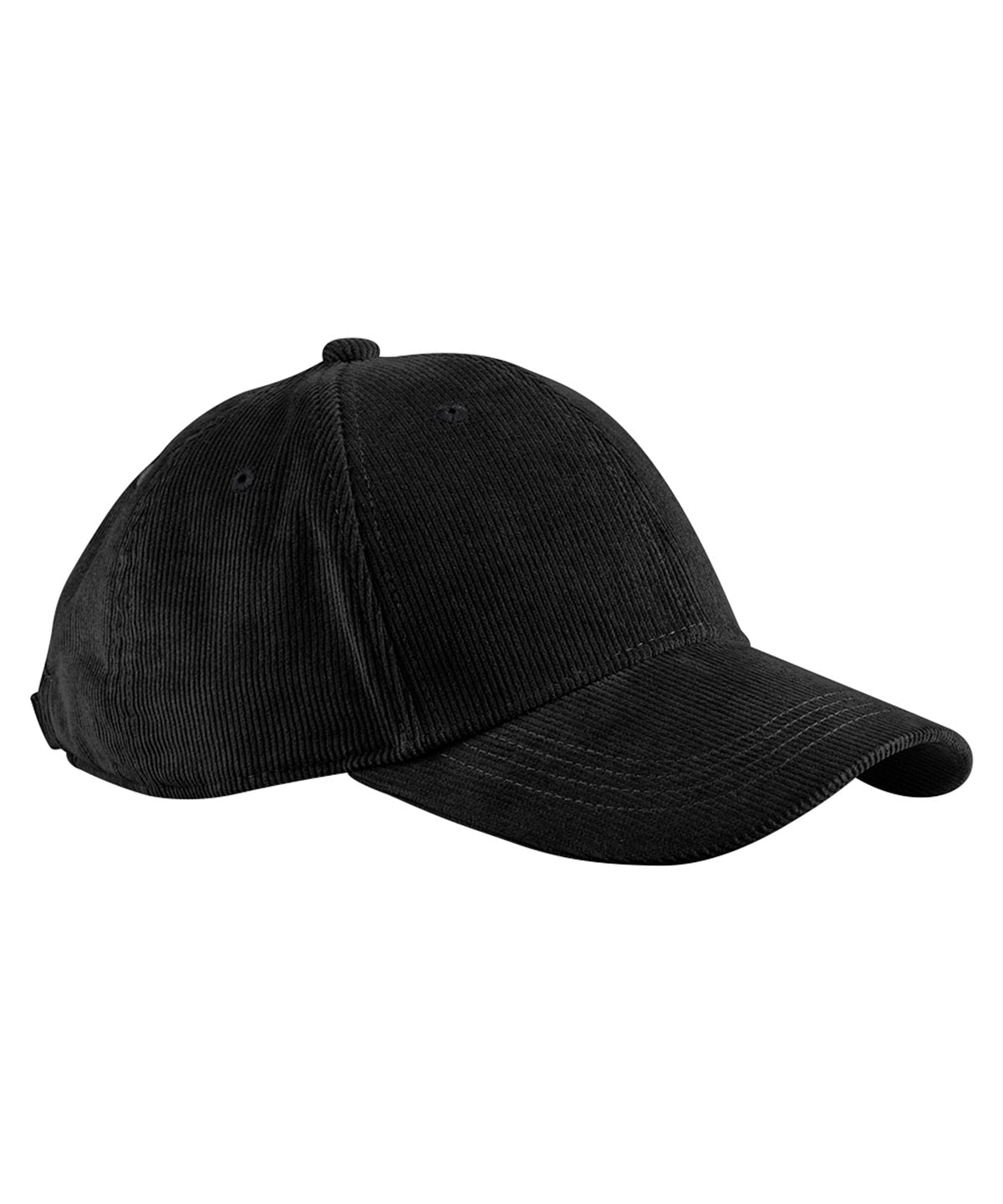 EarthAware¬Æ Cord Baseball Cap - B680 - Black O S - Customisable Caps